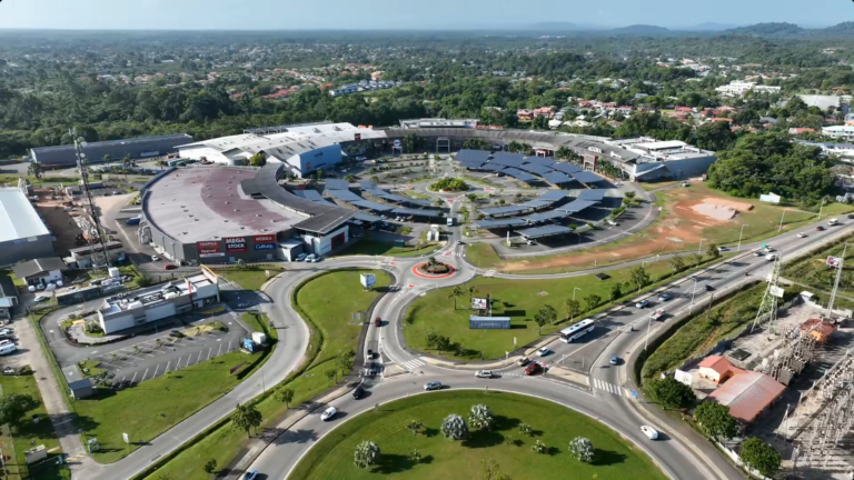 Vue du ciel plaza